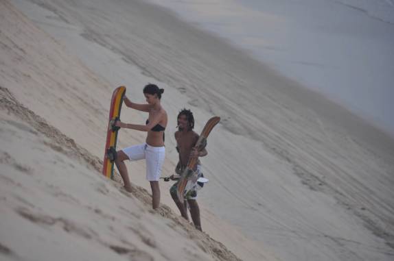 Tudo o que desce, sobe! (em Jericoacoara - CE)